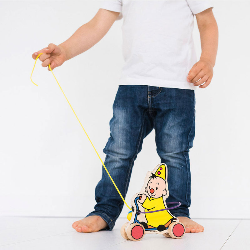 Load image into Gallery viewer, Bambolino toys bumba houten trekfiguur
