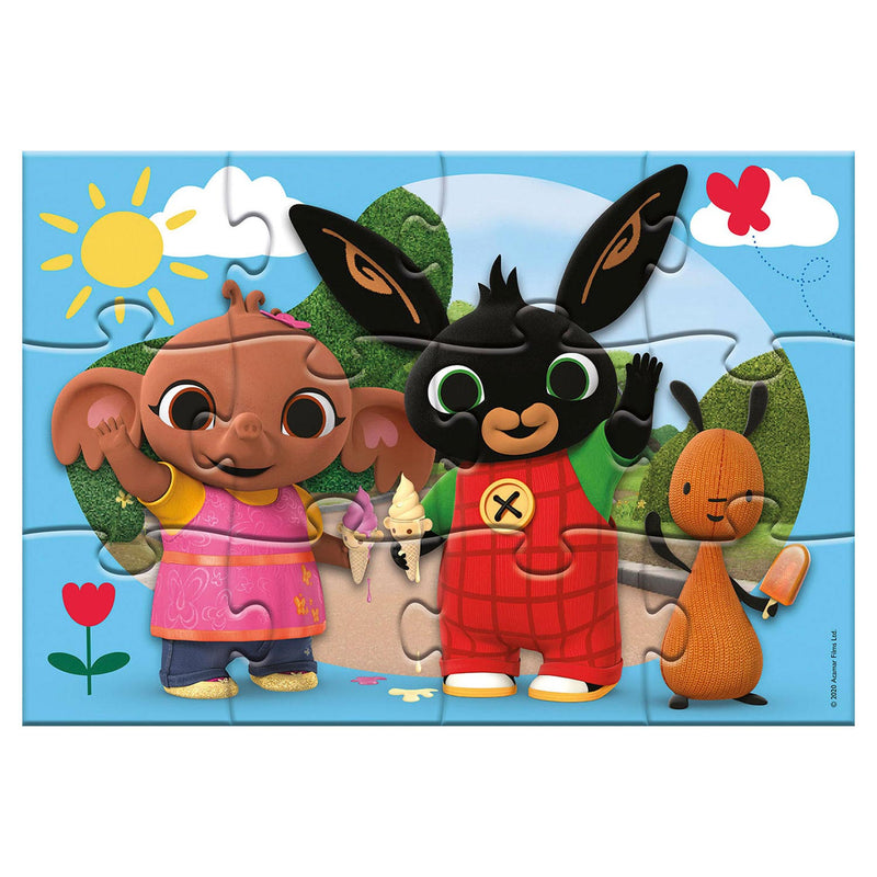Load image into Gallery viewer, Bambolino toys puzzel, 2x12st.
