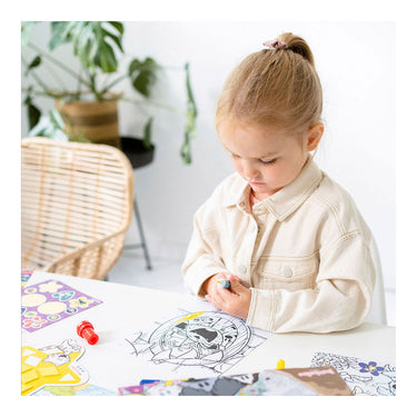 Bambolino woezel pip xl knutselkoffer met knutselbenodigheden, creatief speelgoed jongens en meisjes - junior vanaf 3 jaar - toys - knutselbox knutselpakket cadeau tip