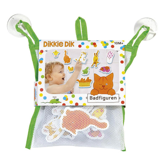 Bambolino dikkie dik badfiguren, 10st.