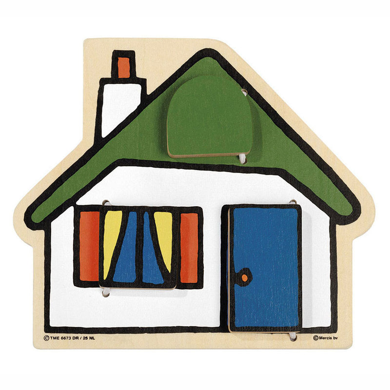 Load image into Gallery viewer, Bambolino Toys Huisje Hout
