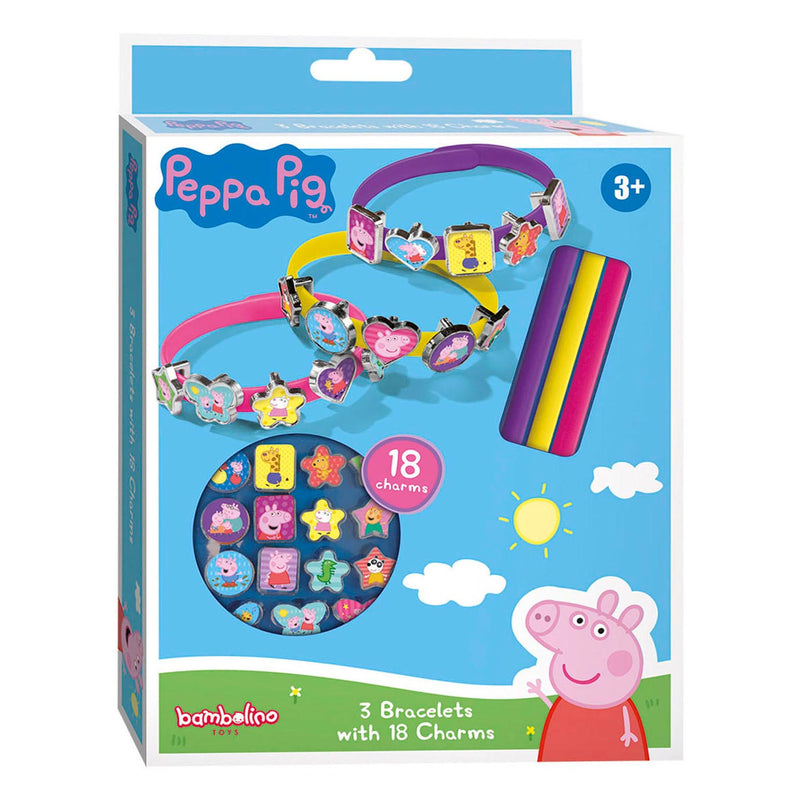 Load image into Gallery viewer, Bambolino peppa pig schuifarmbanden
