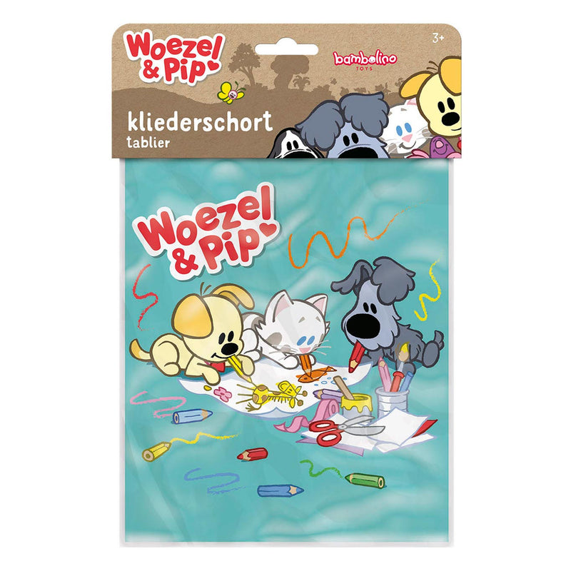 Afbeelding laden in galerijviewer, Bambolino woezel pip kliederschort, knutselschort - creatief speelgoed - 3 tot 5 jaar - toys
