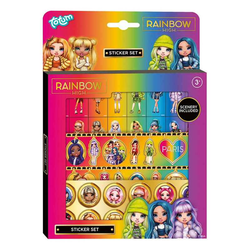 Load image into Gallery viewer, Totum rainbow high - stickerset
