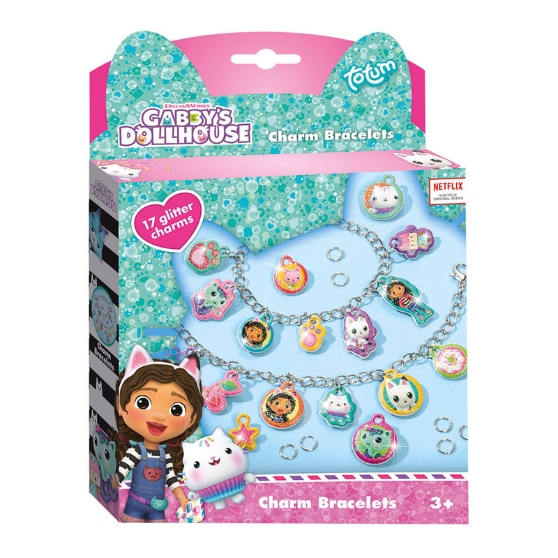 Load image into Gallery viewer, Totum gabby's poppenhuis - glitter bedelarmbandjes
