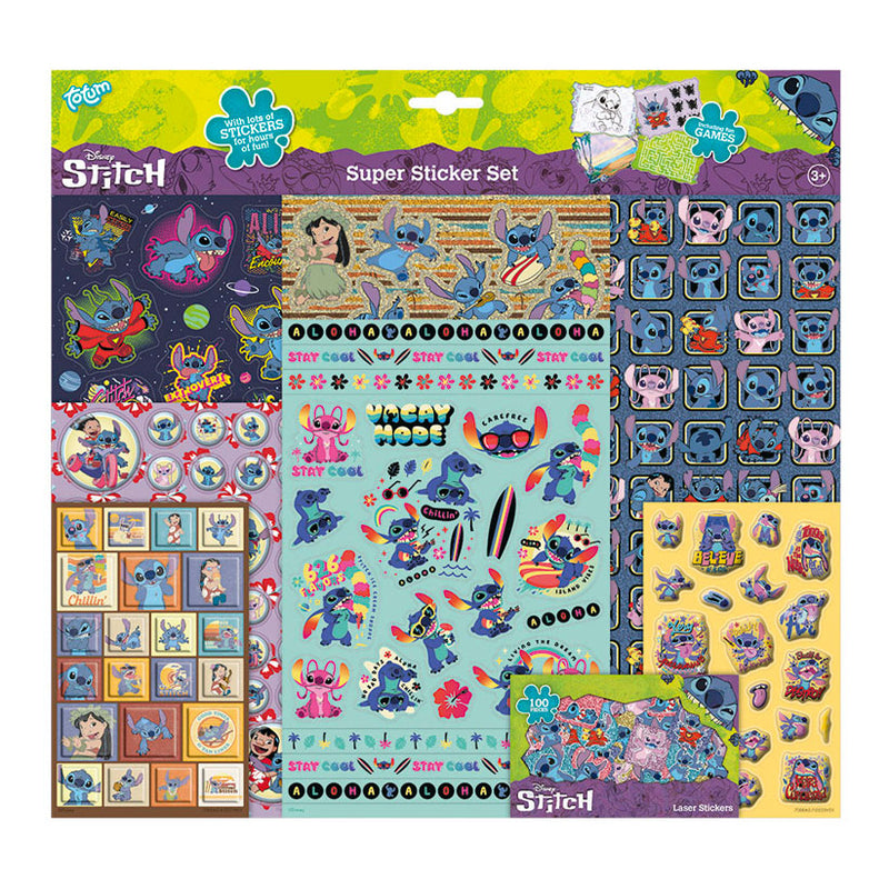 Load image into Gallery viewer, Totum disney stitch - super stickerset
