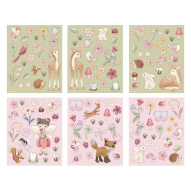 Bambolino toys little dutch stickerset fairy garden