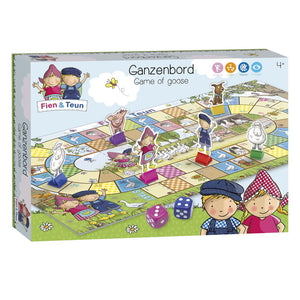 Bambolino fien en teun - spel ganzenbord