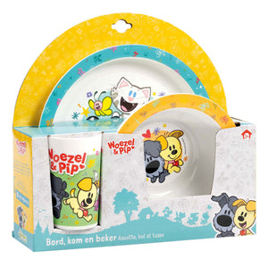 Bambolino toys woezel pip eetset, 3dlg.