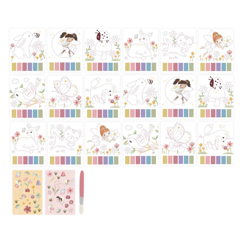 Cargue la imagen en el visor de la galería, Little dutch waterverfset rosa fairy garden - complete set - cadeautip - creatief speelgoed

