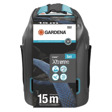 Gardena textielslang liano xtreme 15m set met opbergtas