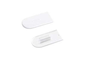 Lamello cabineo afdekkappen ral9003 (100st)