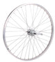 Achterwiel 26 x1 3 8. aluminium velg, kt remnaaf zilver