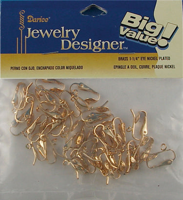 Darice • oorclips 16mm goud .