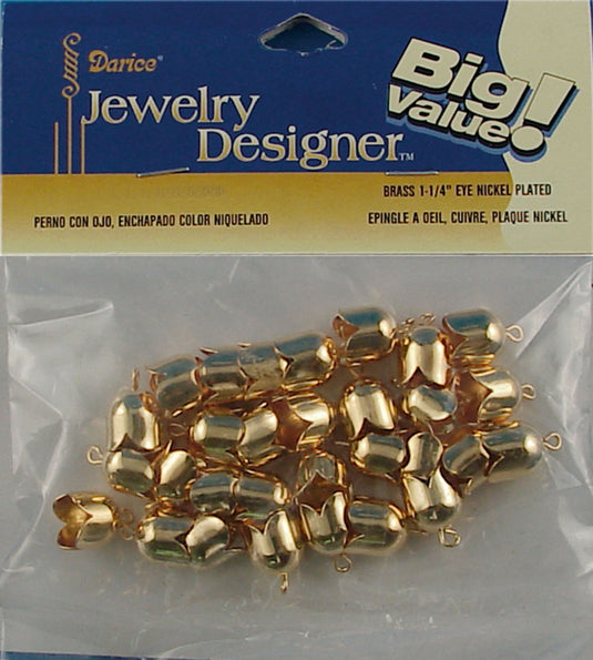 Darice • bell kap with loop 10mm 30pcs gold