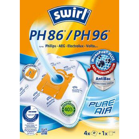 Swirl? 1024858 - swirl stofzuigerzak ph86 96 4 | 3 stuks