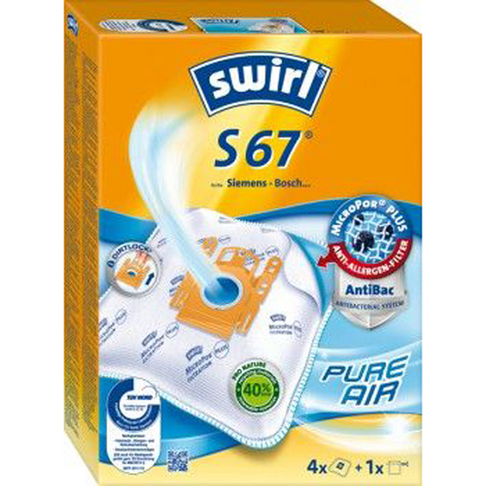 Swirl? 1024861 - swirl stofzuigerzak s67 4 mp + | 3 stuks