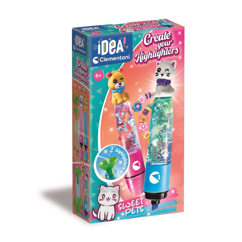 Load image into Gallery viewer, Clementoni create your highlighters pets
