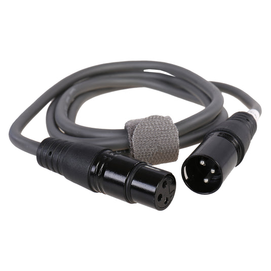 Benel xlr kabel 3-pins xlr male naar female 1,5m