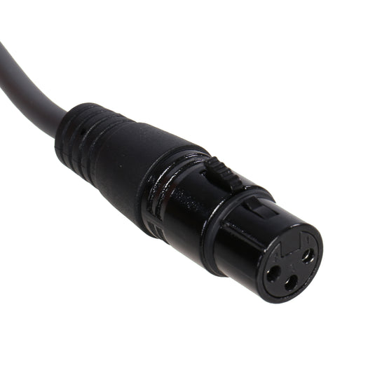 Benel xlr kabel 3-pins xlr male naar female 1,5m