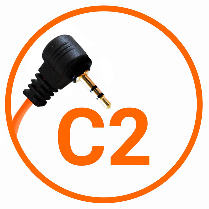 Load image into Gallery viewer, Miops camera verbindingskabel canon c2 oranje
