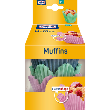 Toppits 1067516 - muffins bloem 36 stuks | 16 stuks