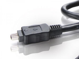 Conceptronic cc44fw18 firewire 400 cable, 4-p 1.8m, black, m m, 400 mbit s, ieee 1394 1394a