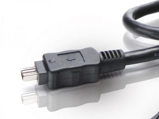 Conceptronic cc44fw18 firewire 400 cable, 4-p 1.8m, black, m m, 400 mbit s, ieee 1394 1394a