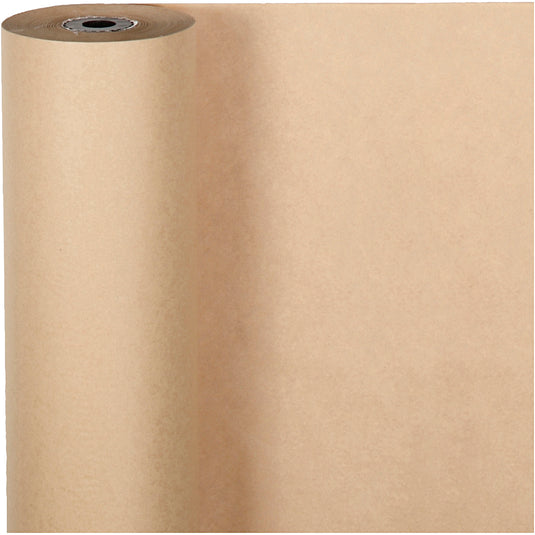 Cadeaupapier, b: 50 cm, 60 gr, beige, 100 m 1 rol