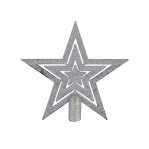 Edelman boom decoratie onbreekbaar zilver 40 stuks | 3 stuks