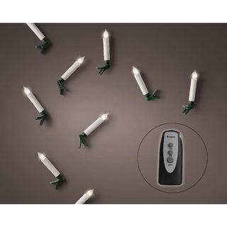 Load image into Gallery viewer, Led candle lights steady bo warm wit h.10cm d1.5cm | 2 stuks

