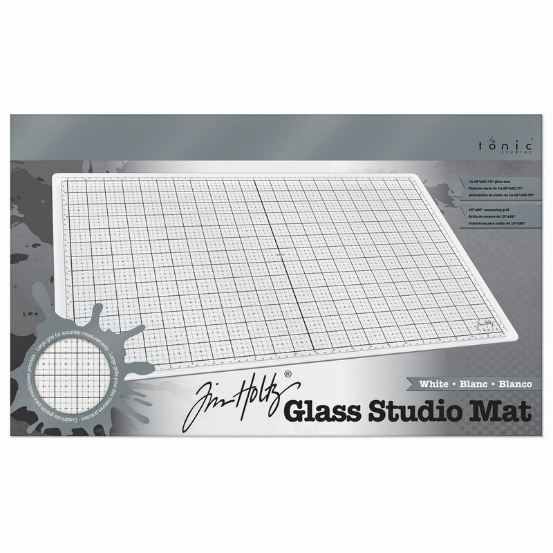 Load image into Gallery viewer, Tonic studios • tim holtz glass studio mat white
