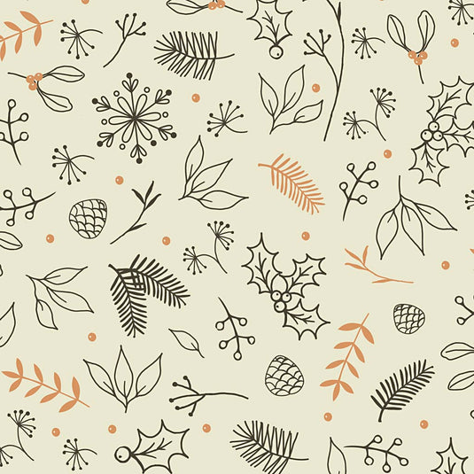 Inpakpapier, bloemen, b: 50 cm, 80 gr, 5 m 1 rol