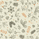 Inpakpapier, bloemen, b: 50 cm, 80 gr, 5 m 1 rol