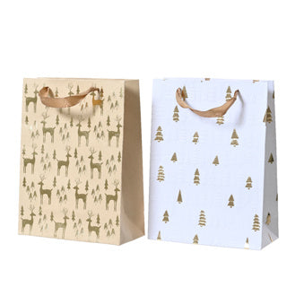 Kaemingk giftbag papier 2ass | 12 stuks