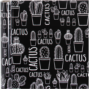Inpakpapier, cactus, b: 50 cm, 80 gr, 5 m 1 rol