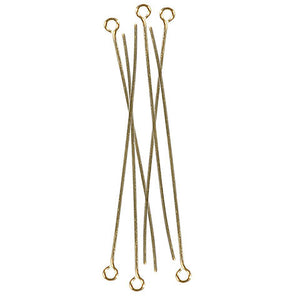 Vaessen creative • kettelstift 32mm 30pcs gold