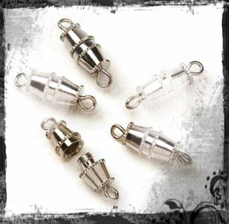 Load image into Gallery viewer, Vaessen creative • tonsluiting 10mm 4pcs silver
