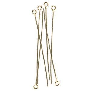 Vaessen creative • kettelstift 5cm 20pcs gold