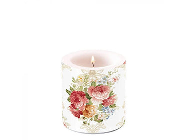 Ambiente kaars klein sara cream ã˜7,5xh8cm paraffine