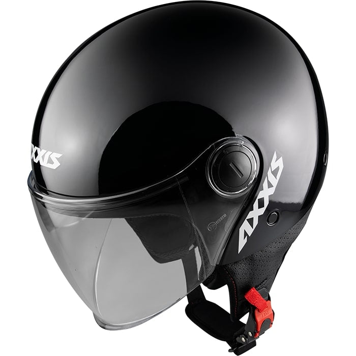 Load image into Gallery viewer, Axxis helm square solid glans zwart m
