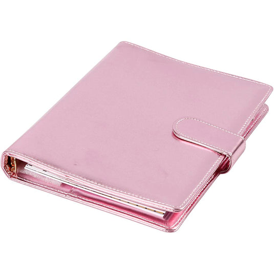 Planner bulletjournal, afm 19x23,5x4 cm, ringband, roze, 1 stuk