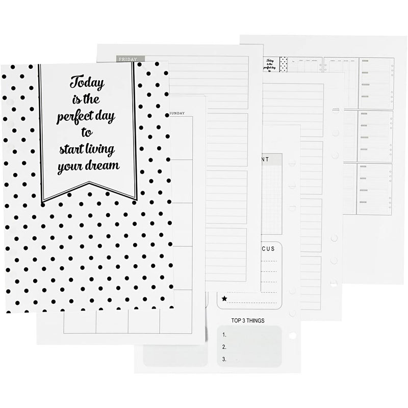 Load image into Gallery viewer, Creativ company planner bulletjournal pagina's, 7ldg.

