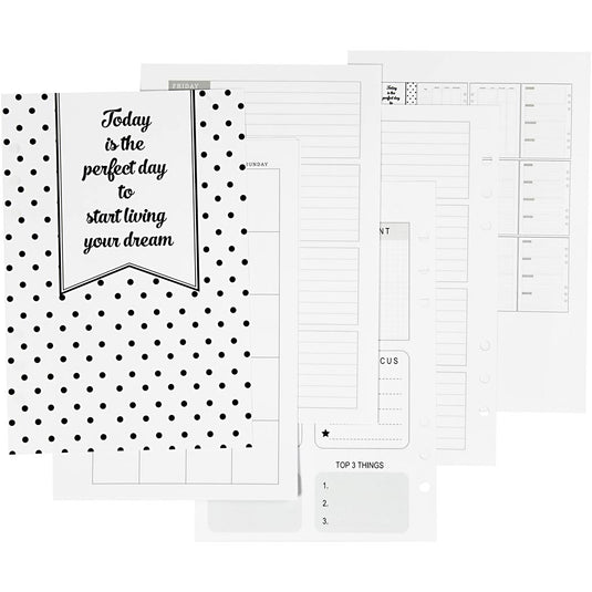Creativ company planner bulletjournal pagina's, 7ldg.