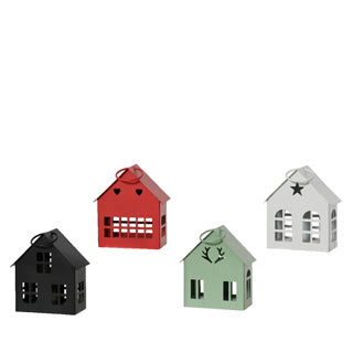 Load image into Gallery viewer, Huis ijzer 4col assl.4cm x w.8cm x h.8cm | 4 stuks
