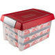 Nesta kerst opbergbox 60l 60 kerstballen