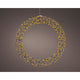 Kaemingk micro led krans metaal steady buitenl.7.5cm x w.58cm x h.58cm