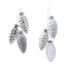 Dennenappel glas shiny,matt,glitter mixdia2.5cm x h.6cm