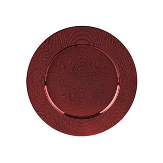 Kaemingk decobord ppdia33cm x h.1.5cm | 6 stuks