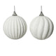 Kerstbal op draad foam 2assdia8cm | 12 stuks